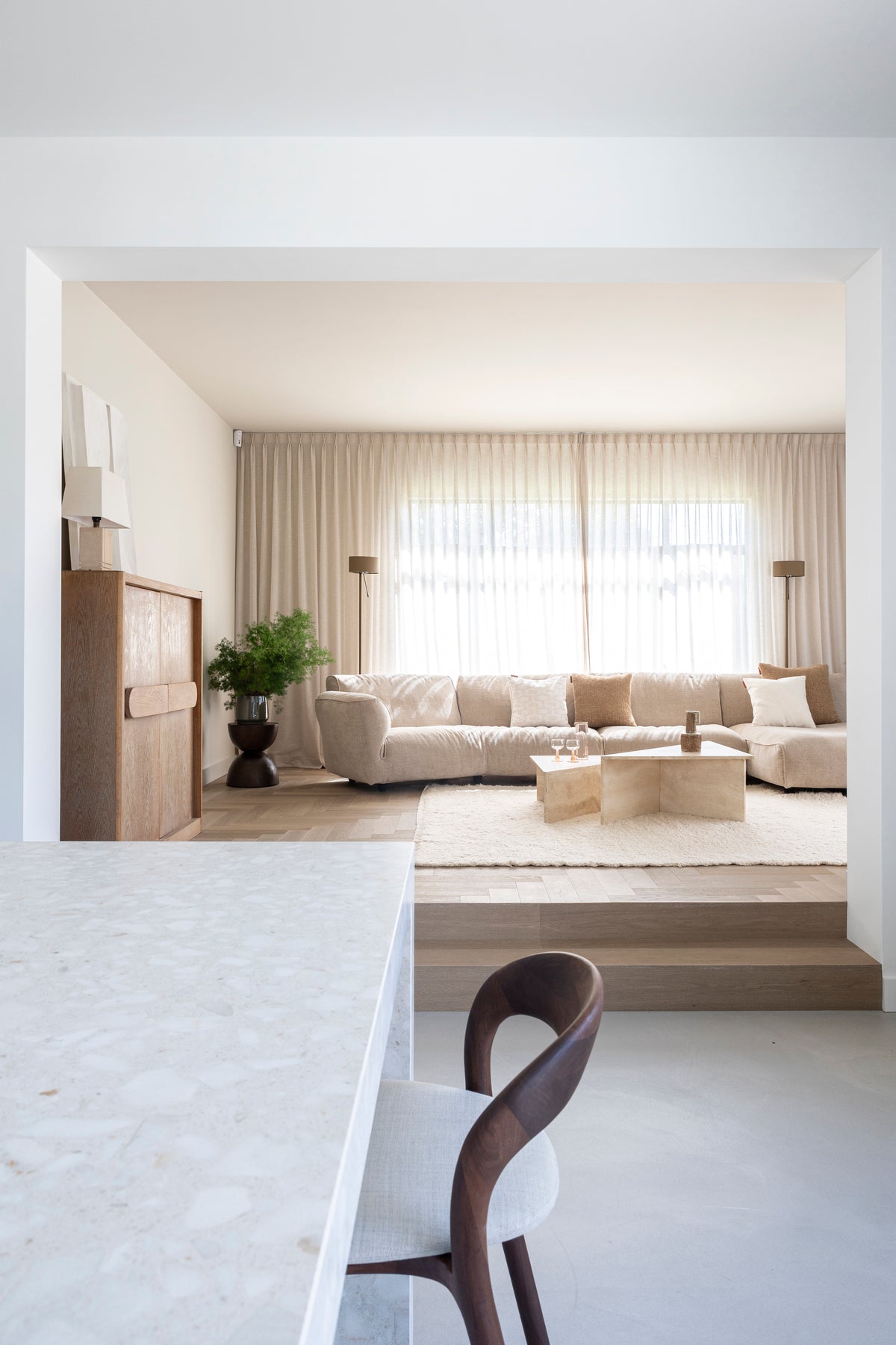 Verbouwing luxe villa in de stad