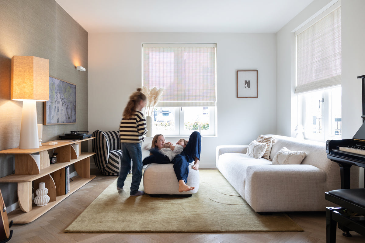 Warm en natuurlijk wonen in een verbouwde hoekwoning